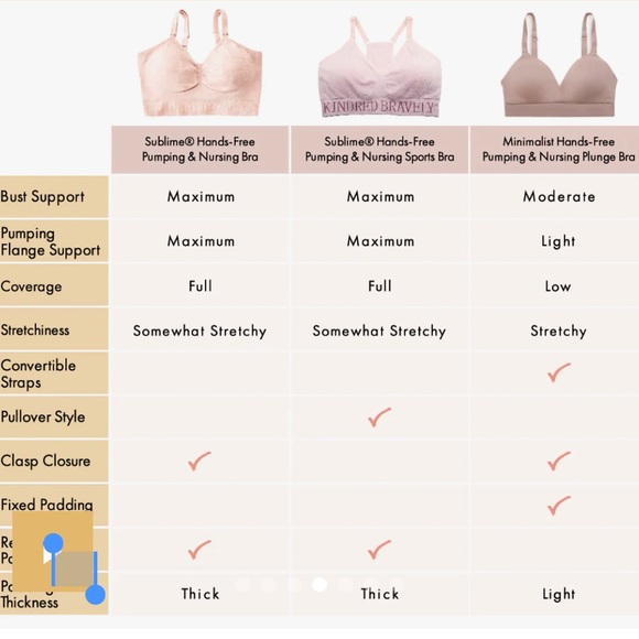 NWT Kindred Bravely Sublime® Hands-Free Pumping & Nursing Bra - Picture 5 of 7